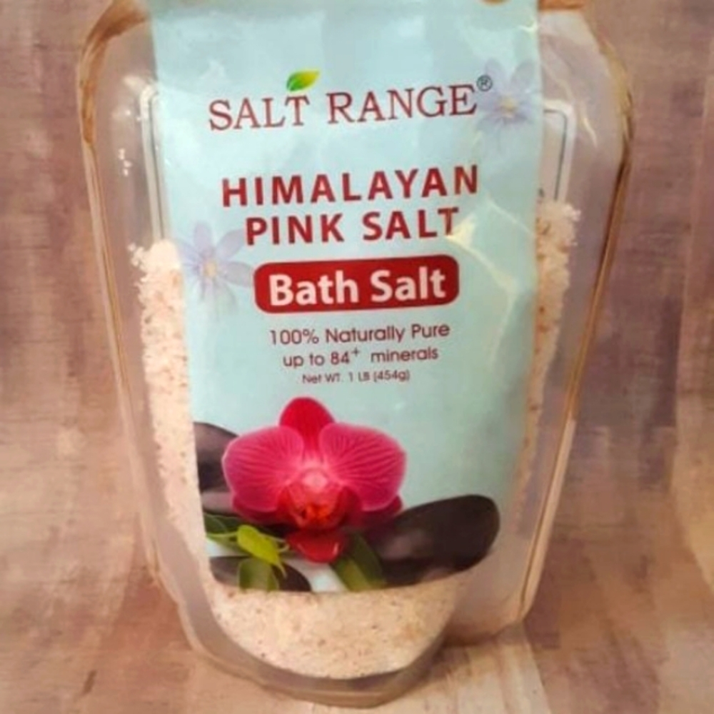 1 lb Bag Pink Salt! 100% Natural & Organic Himalayan Pink Sea Salts 84+ Minerals